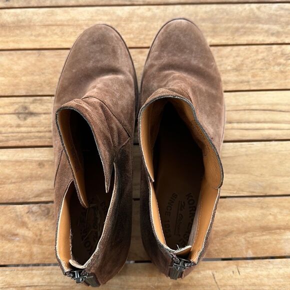 Kork-Ease Renny Brown Suede Ankle Boots 9.5 - Picture 4 of 9